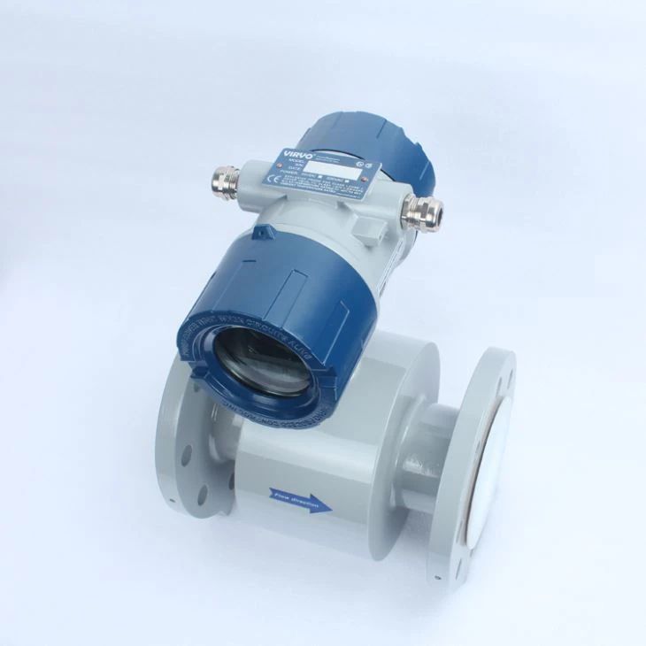 Mag Meter Flow Meter For Water Inline Type Flange Connection