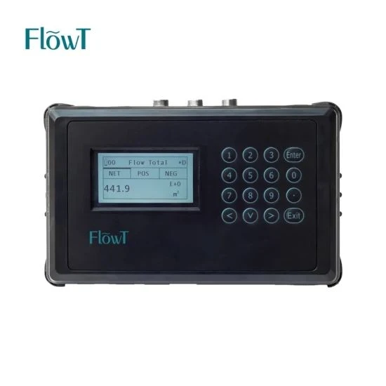 Portable Clamp-On Ultrasonic Flow Meter for Liquids
