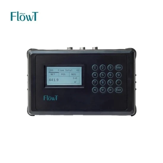 Portable Clamp-On Ultrasonic Flow Meter for Liquids